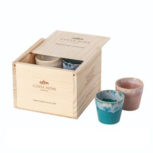 Caja gift 8 tazas expresso GRESPRESSO multicolor