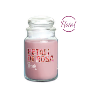 Vela Large Petali ROSE 510grs. 100hrs